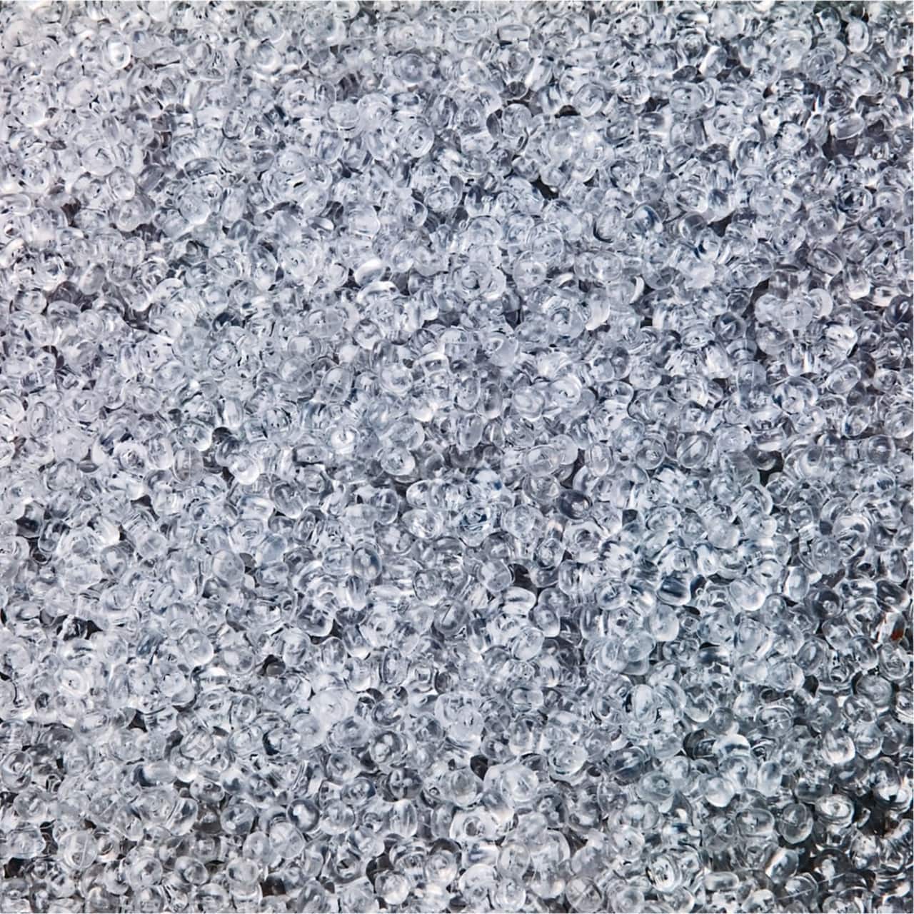 S&S® Worldwide Transparent Clear Acrylic Tri-Beads, 11mm